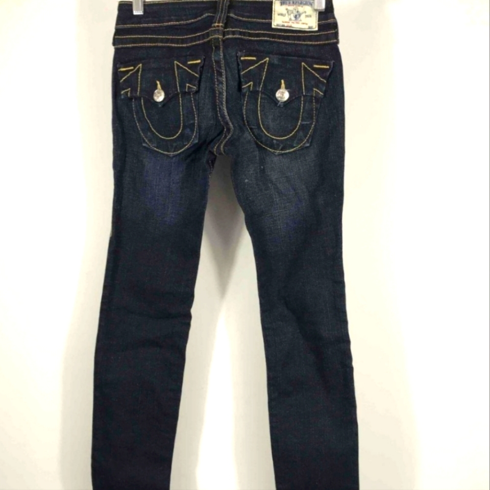 True religion julie skinny denim size 25